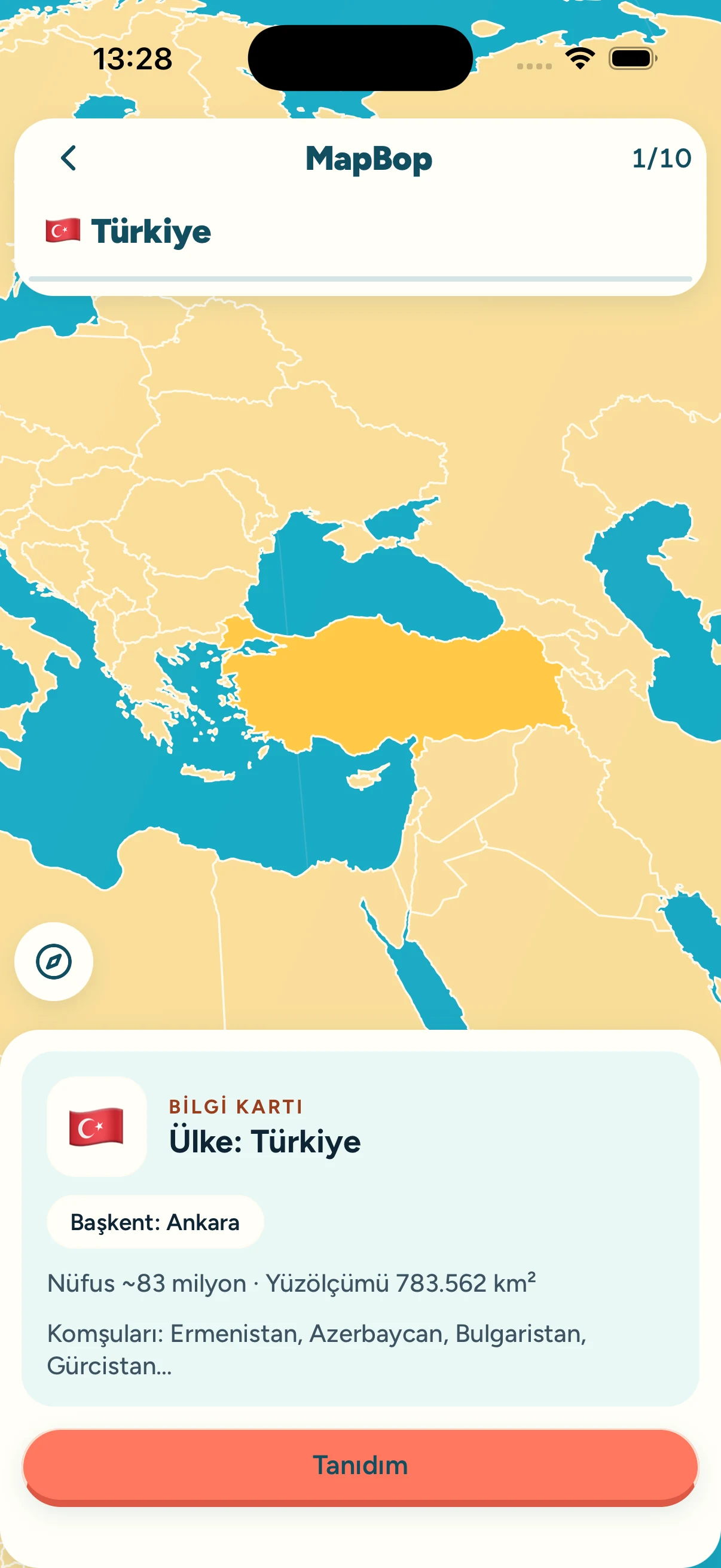 A country on the map. A new story to discover.