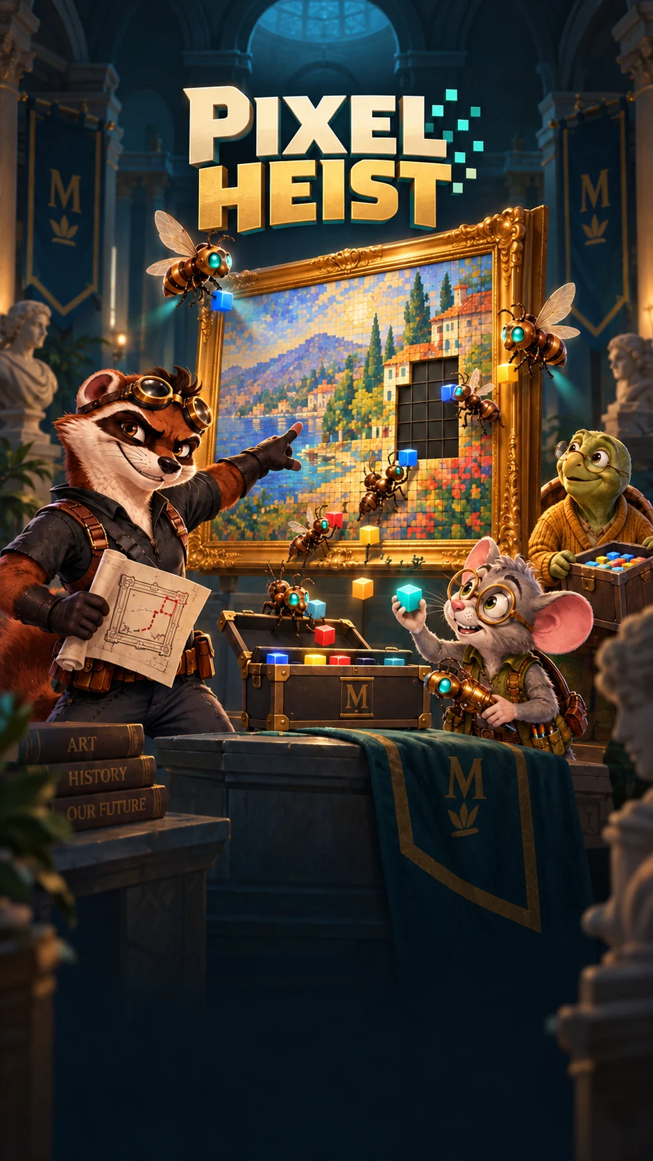 Pixel Heist key art
